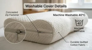 A photorealistic illustration of active cooling technology, showing breathable perforated mesh surfaces and passive airflow channels for temperature regulation.