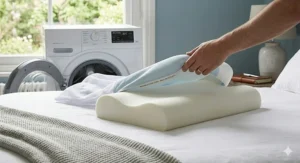 Easy-to-follow guide on washing and maintaining your orthopaedic pillow.