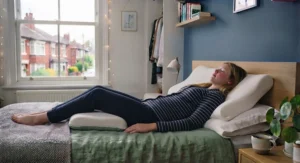 A breathable, temperature-regulating pillow designed to keep teenagers cool throughout the night.