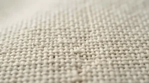 Close-up of a smooth egyptian cotton housewife pillowcase showing fine stitching detail